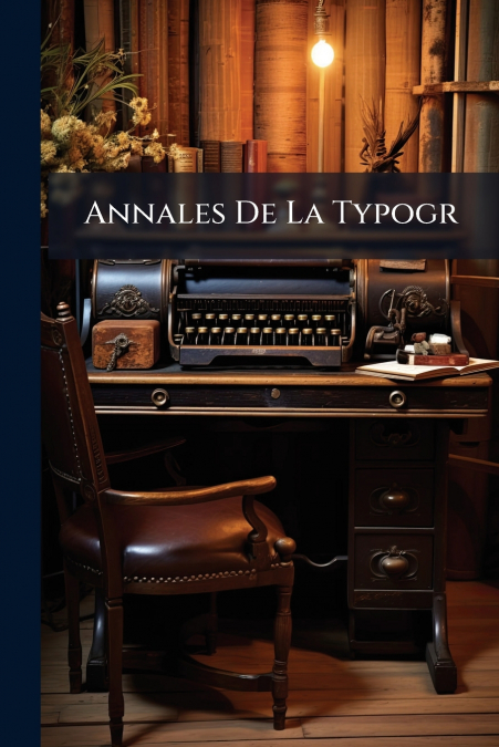 Annales De La Typogr