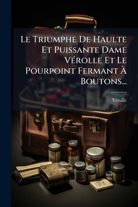 Le Triumphe De Haulte Et Puissante Dame Vérolle Et Le Pourpoint Fermant À Boutons...