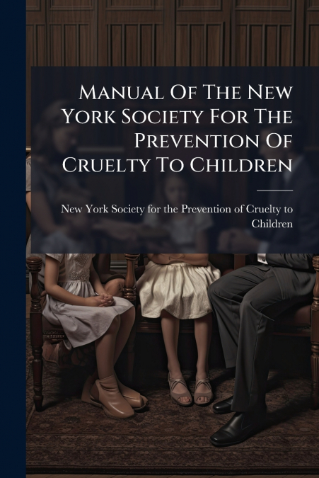 Manual Of The New York Society For The Prevention Of Cruelty To Children