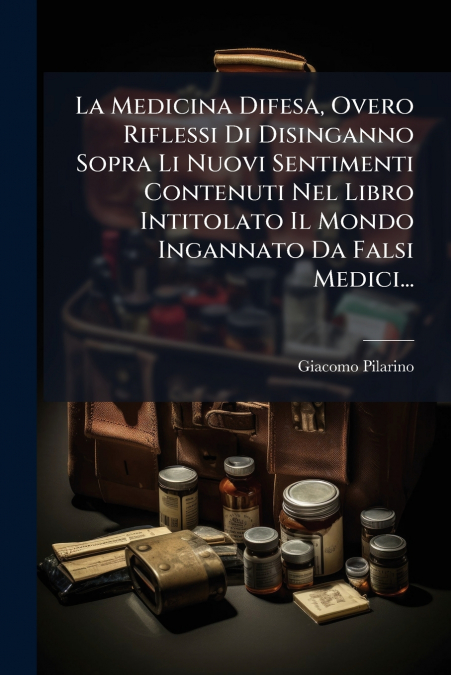 La Medicina Difesa, Overo Riflessi Di Disinganno Sopra Li Nuovi Sentimenti Contenuti Nel Libro Intitolato Il Mondo Ingannato Da Falsi Medici...