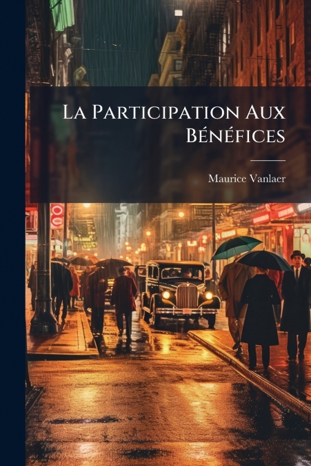 La Participation Aux Bénéfices