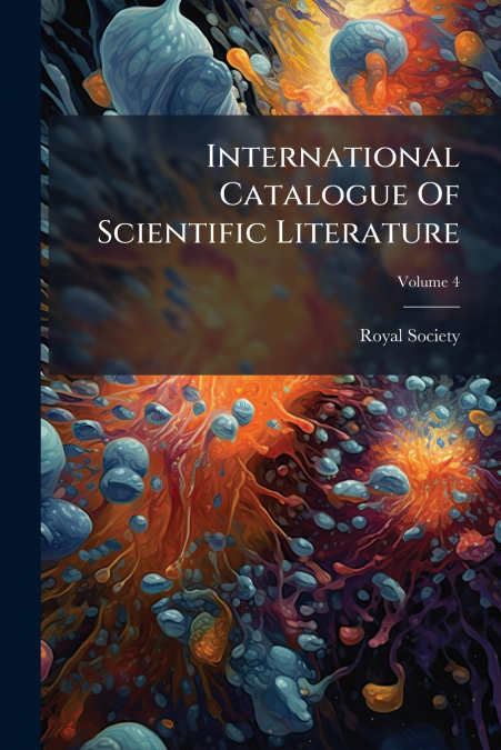 International Catalogue Of Scientific Literature