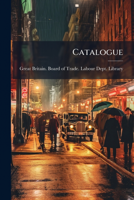 Catalogue
