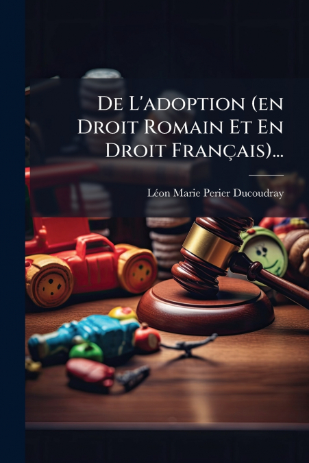 De L’adoption (en Droit Romain Et En Droit Français)...