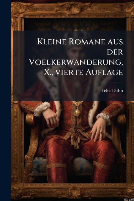 Kleine Romane aus der Voelkerwanderung, X., vierte Auflage