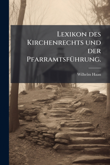 Lexikon des Kirchenrechts und der Pfarramtsführung.