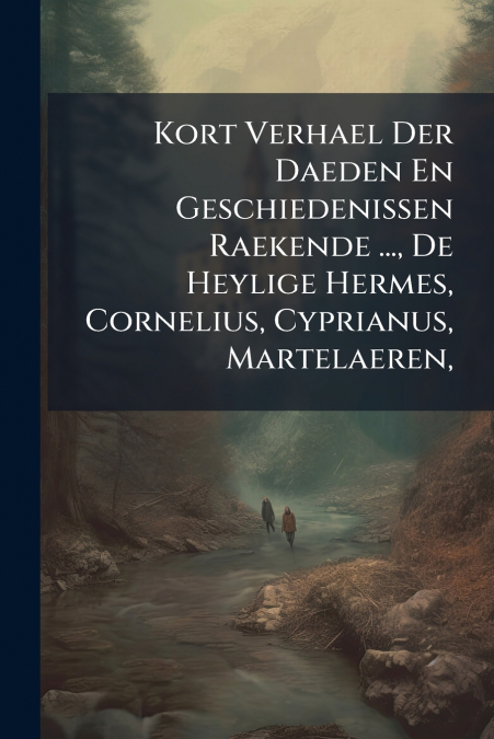 Kort Verhael Der Daeden En Geschiedenissen Raekende ..., De Heylige Hermes, Cornelius, Cyprianus, Martelaeren,
