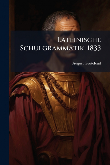 Lateinische Schulgrammatik, 1833