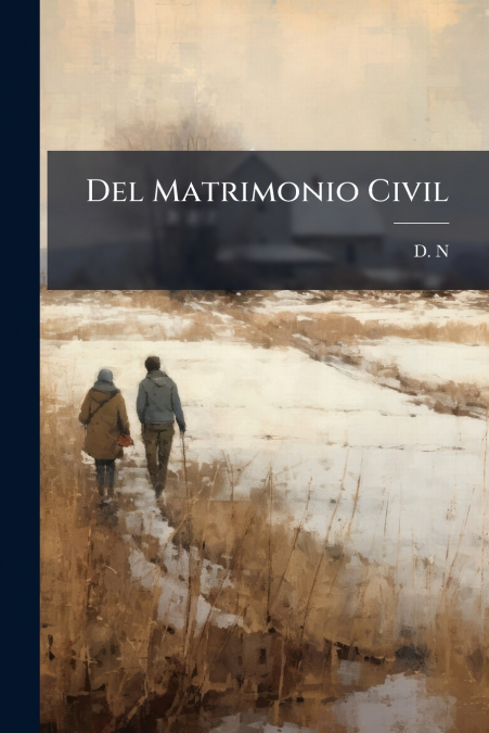 Del Matrimonio Civil