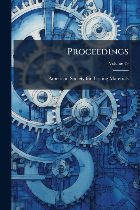 Proceedings; Volume 19