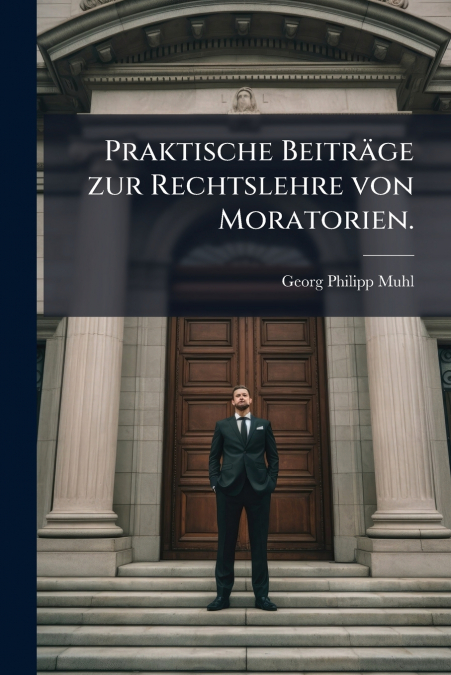 Praktische Beiträge zur Rechtslehre von Moratorien.