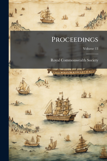 Proceedings; Volume 13