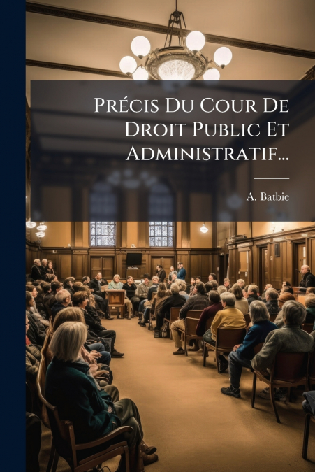 Précis Du Cour De Droit Public Et Administratif...