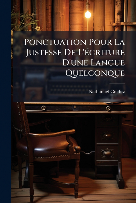 Ponctuation Pour La Justesse De L’écriture D’une Langue Quelconque