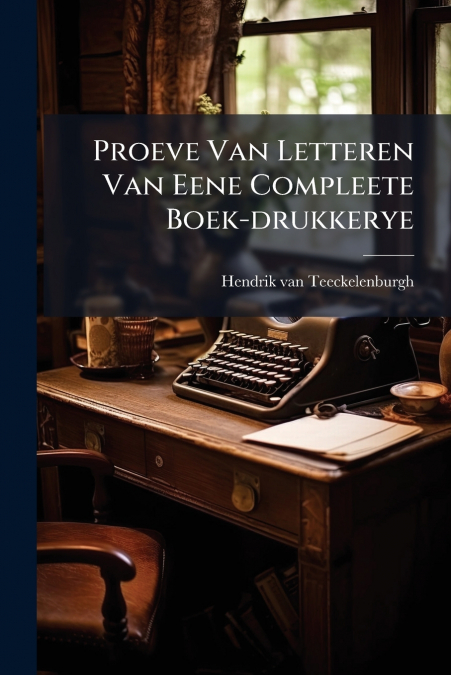 Proeve Van Letteren Van Eene Compleete Boek-drukkerye