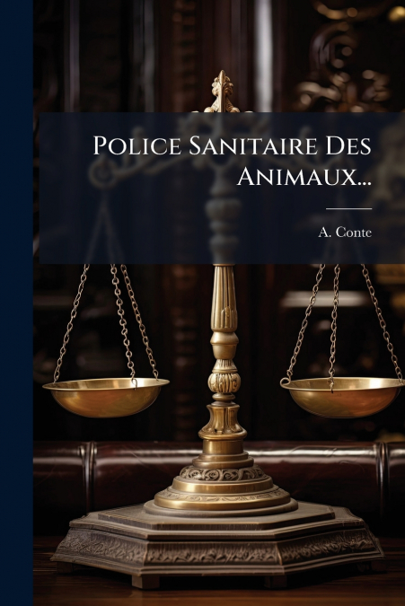 Police Sanitaire Des Animaux...