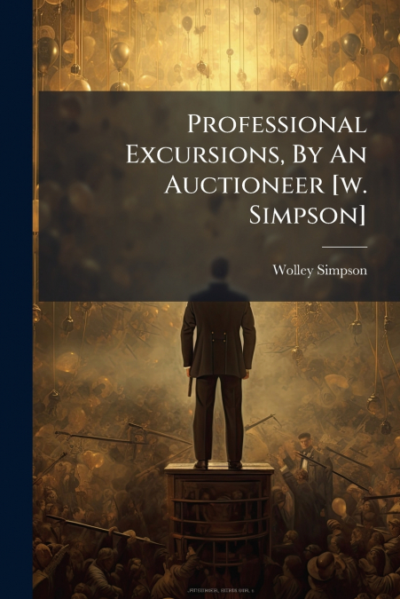 Professional Excursions, By An Auctioneer [w. Simpson]