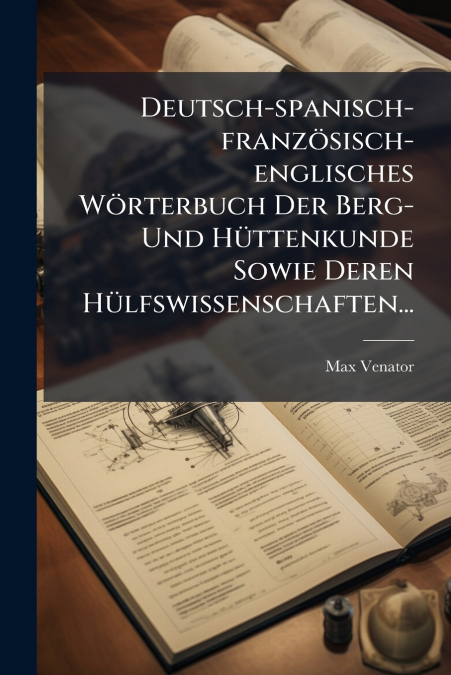 Deutsch-spanisch-französisch-englisches Wörterbuch Der Berg- Und Hüttenkunde Sowie Deren Hülfswissenschaften...