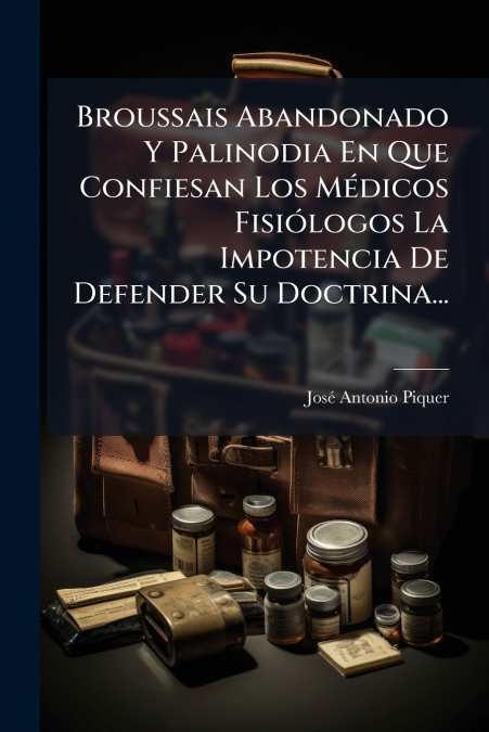 Broussais Abandonado Y Palinodia En Que Confiesan Los Médicos Fisiólogos La Impotencia De Defender Su Doctrina...