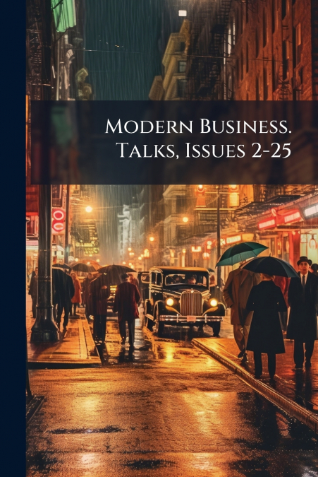 Modern Business. Talks, Issues 2-25