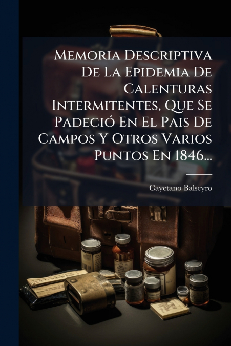 Memoria Descriptiva De La Epidemia De Calenturas Intermitentes, Que Se Padeció En El Pais De Campos Y Otros Varios Puntos En 1846...