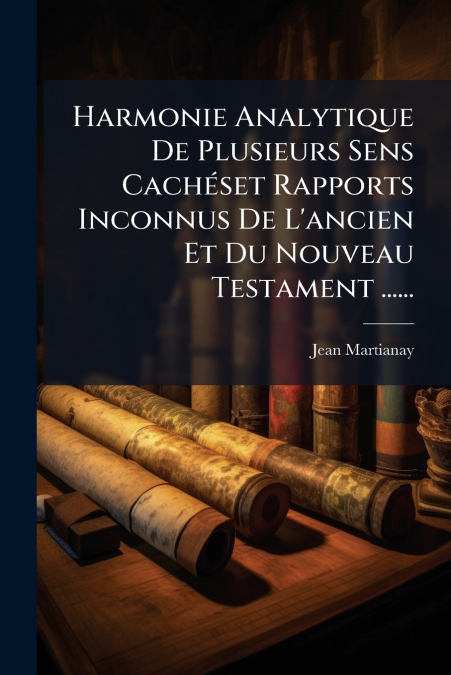 Harmonie Analytique De Plusieurs Sens Cachéset Rapports Inconnus De L’ancien Et Du Nouveau Testament ......