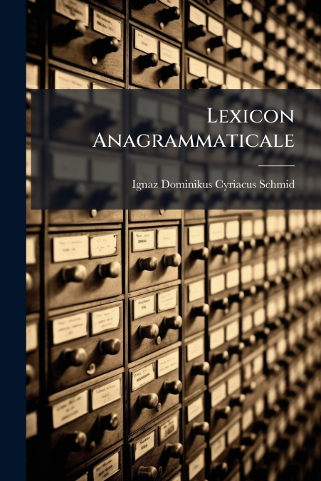 Lexicon Anagrammaticale