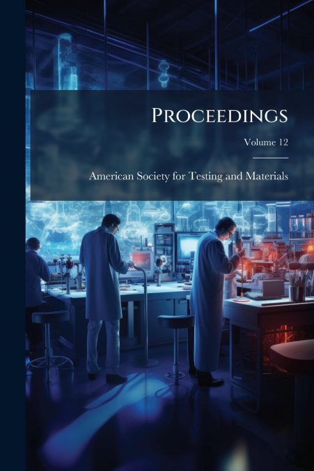 Proceedings; Volume 12