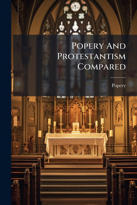 Popery And Protestantism Compared