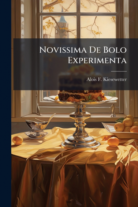 Novissima De Bolo Experimenta