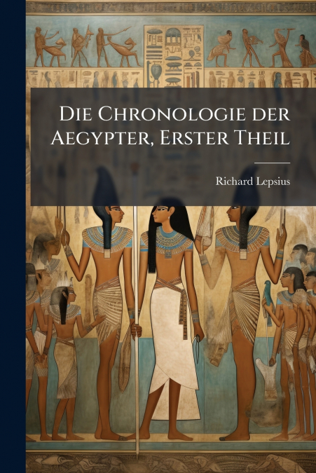 Die Chronologie der Aegypter, Erster Theil