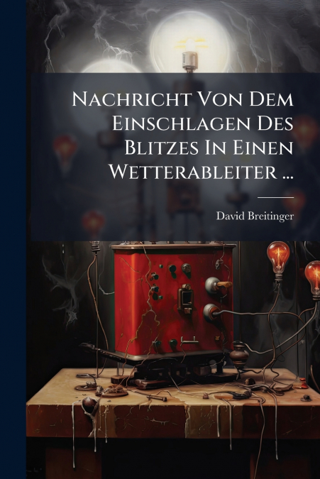 Nachricht Von Dem Einschlagen Des Blitzes In Einen Wetterableiter ...