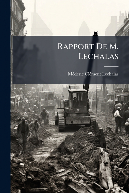 Rapport De M. Lechalas