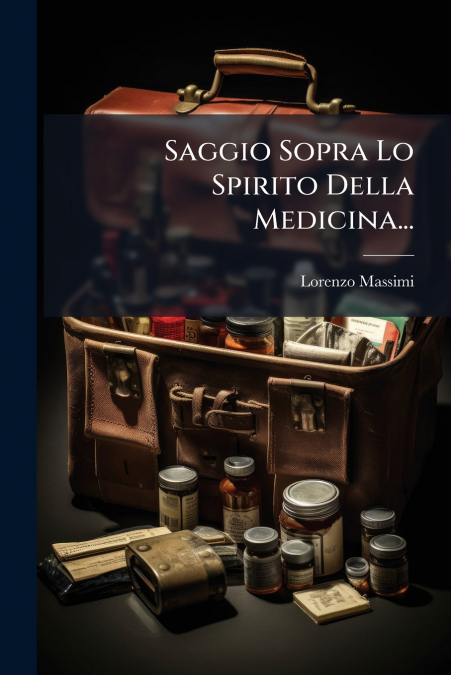 Saggio Sopra Lo Spirito Della Medicina...