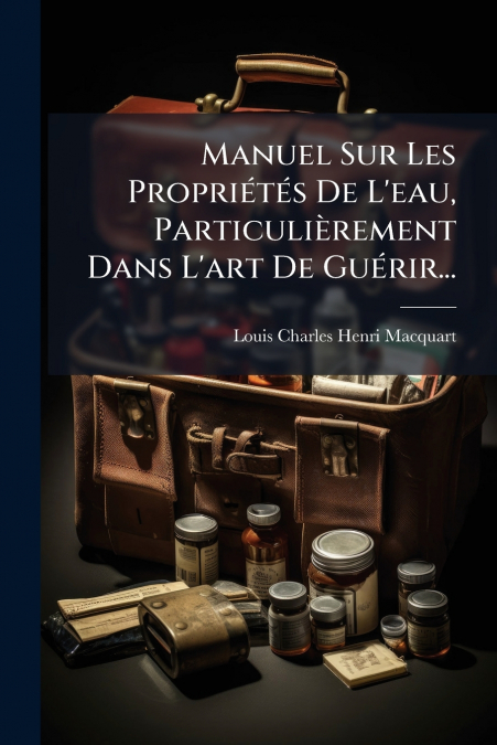 Manuel Sur Les Propriétés De L’eau, Particulièrement Dans L’art De Guérir...