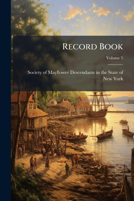 Record Book; Volume 5