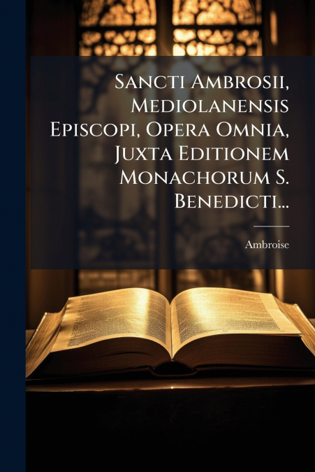 Sancti Ambrosii, Mediolanensis Episcopi, Opera Omnia, Juxta Editionem Monachorum S. Benedicti...