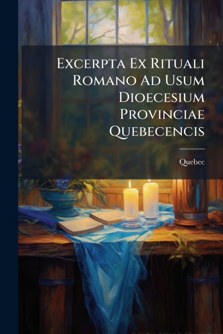 Excerpta Ex Rituali Romano Ad Usum Dioecesium Provinciae Quebecencis