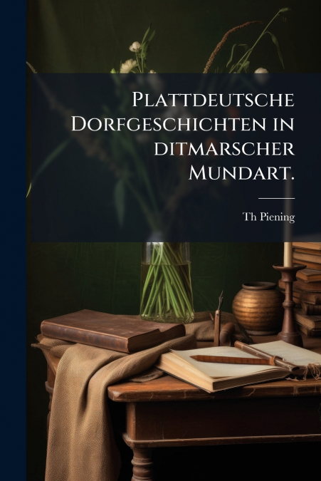 Plattdeutsche Dorfgeschichten in ditmarscher Mundart.