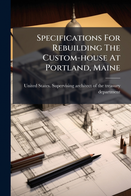 Specifications For Rebuilding The Custom-house At Portland, Maine