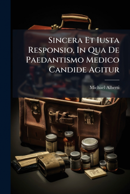 Sincera Et Iusta Responsio, In Qua De Paedantismo Medico Candide Agitur