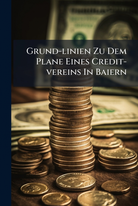 Grund-linien Zu Dem Plane Eines Credit-vereins In Baiern