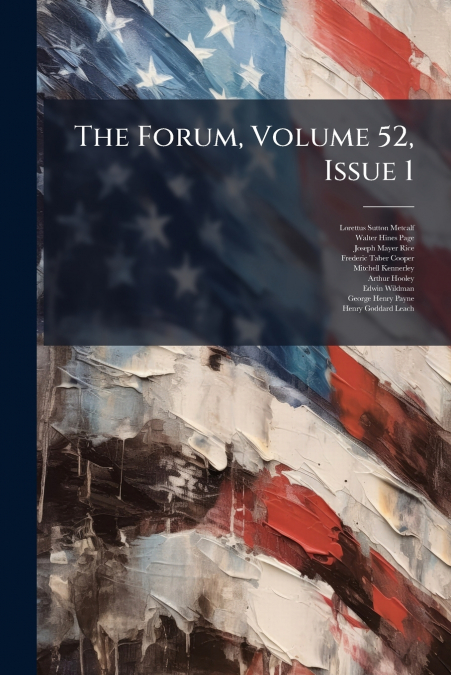 The Forum, Volume 52, Issue 1