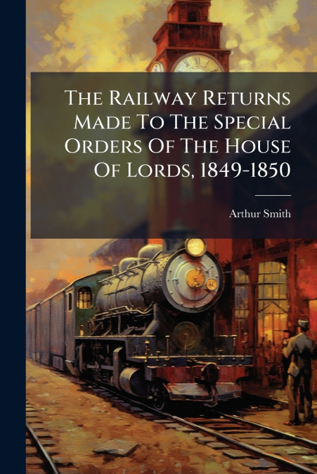 The Railway Returns Made To The Special Orders Of The House Of Lords, 1849-1850
