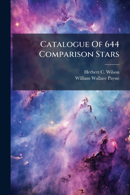 Catalogue Of 644 Comparison Stars