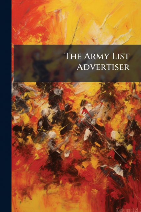 The Army List Advertiser