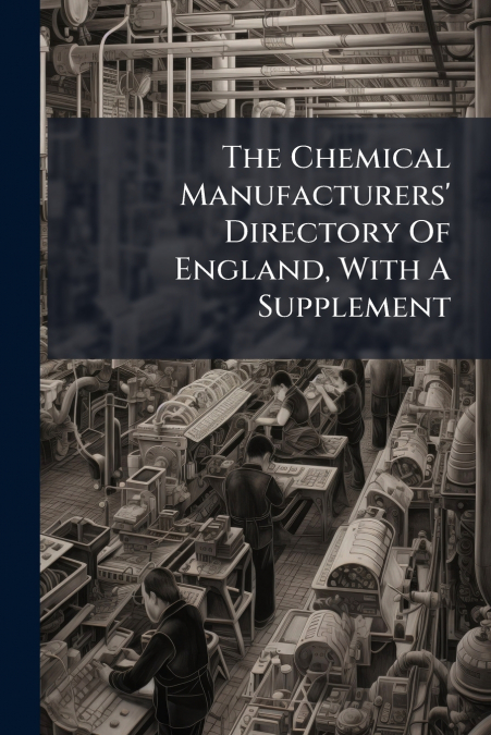 The Chemical Manufacturers’ Directory Of England, With A Supplement