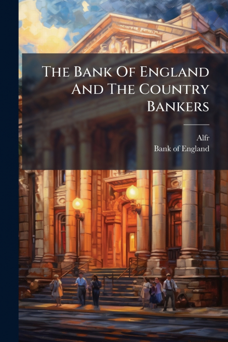 The Bank Of England And The Country Bankers