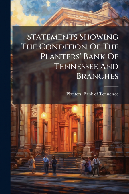 Statements Showing The Condition Of The Planters’ Bank Of Tennessee And Branches