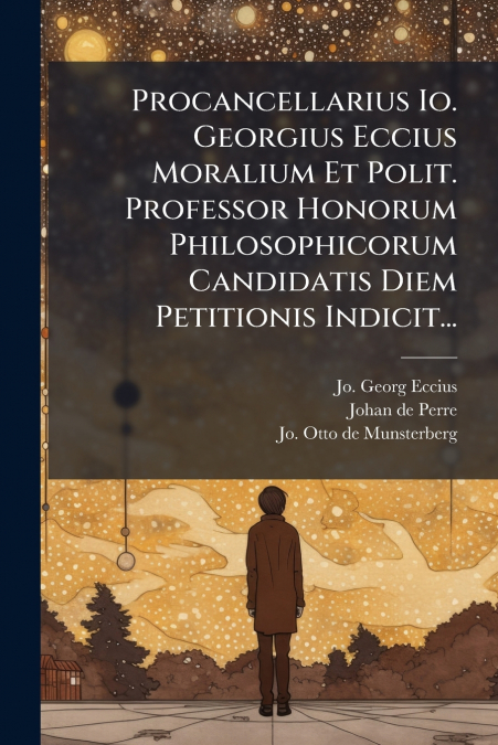 Procancellarius Io. Georgius Eccius Moralium Et Polit. Professor Honorum Philosophicorum Candidatis Diem Petitionis Indicit...
